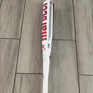 Marucci CAT X Baseball Bat - White with Red Graphics. Bbcor 32.5 / 29.5